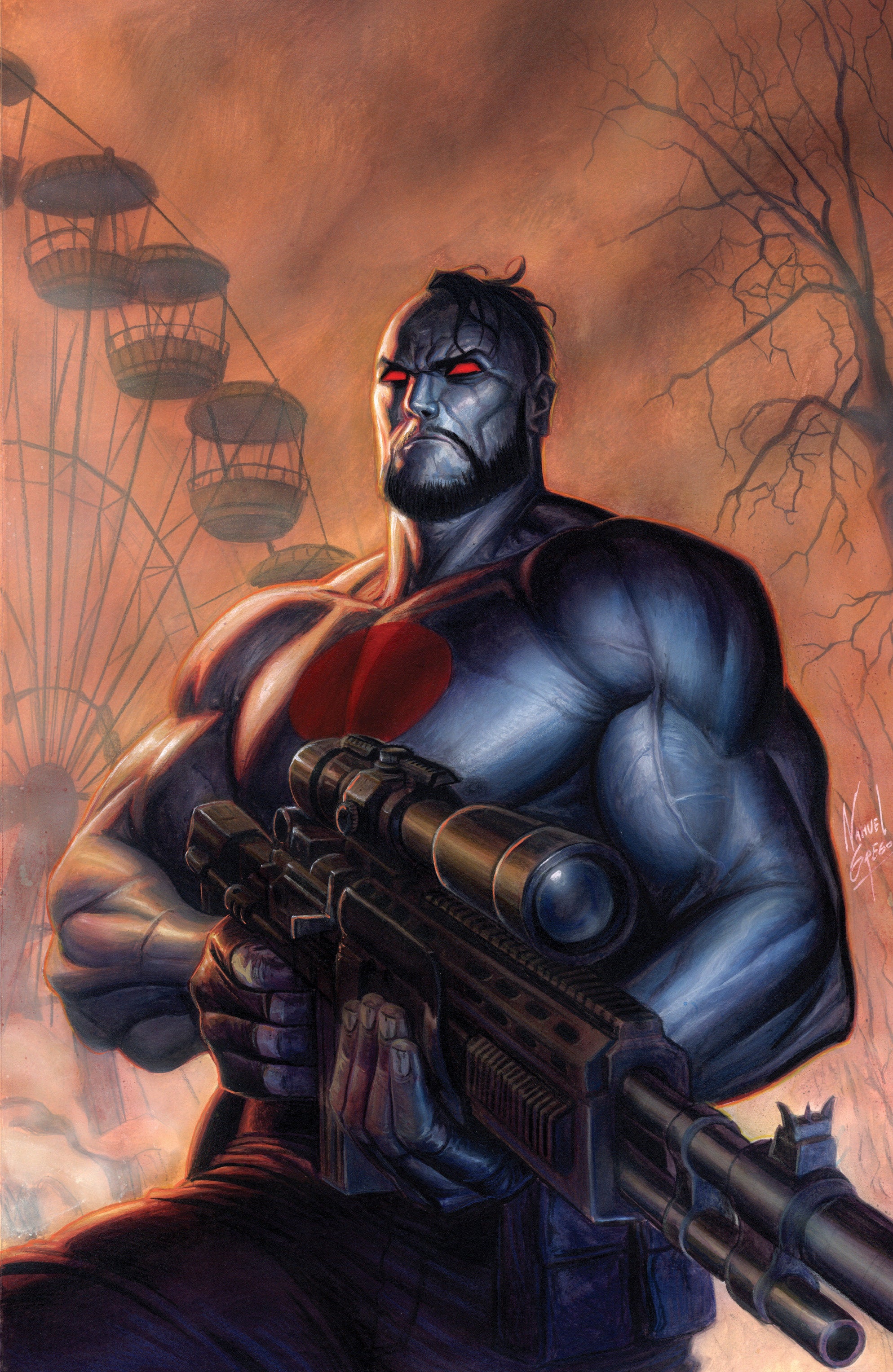 Valiant Beyond: Bloodshot #5 Man Made Hell #2 Variant C (Fajardo Full Art)